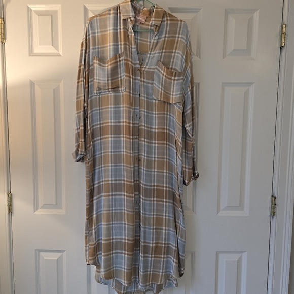 Show Me Your Mumu Leo Button Down Tunic - Picture 3 of 5